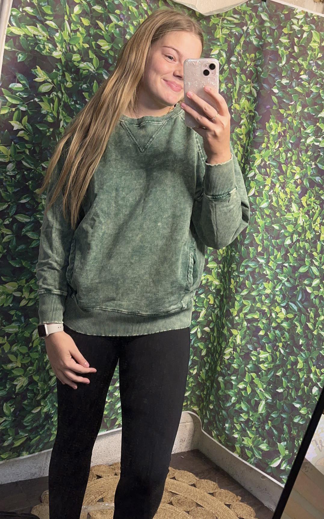 Green Crewneck