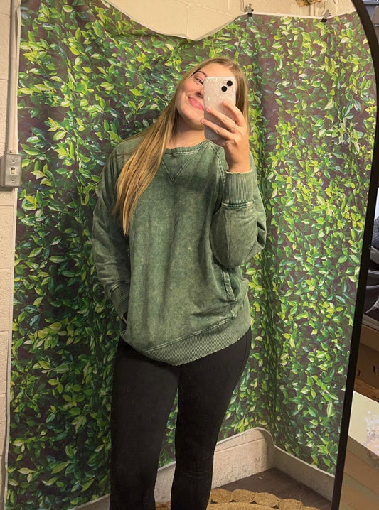 Green Crewneck