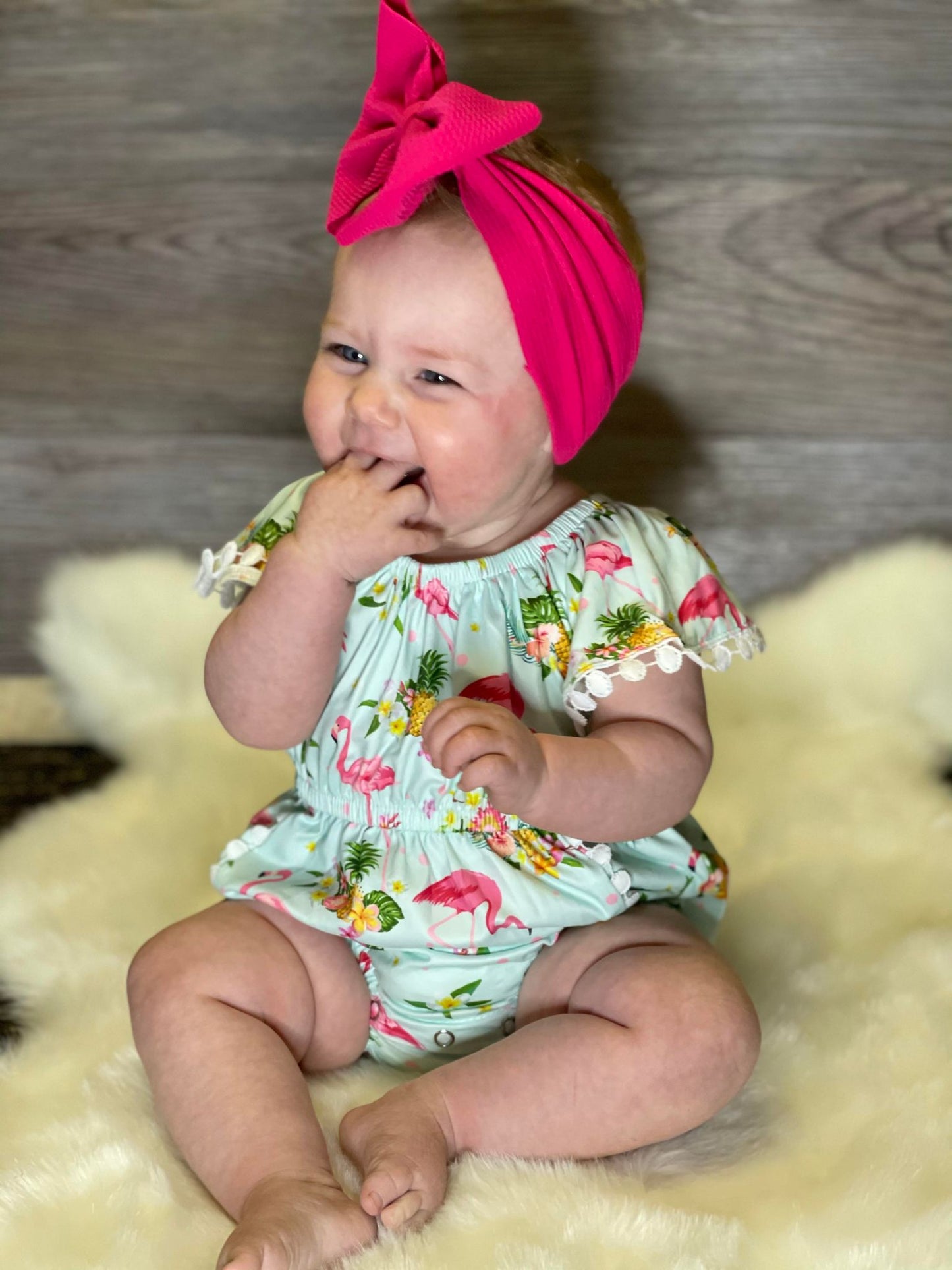 Fancy Flamingo Romper