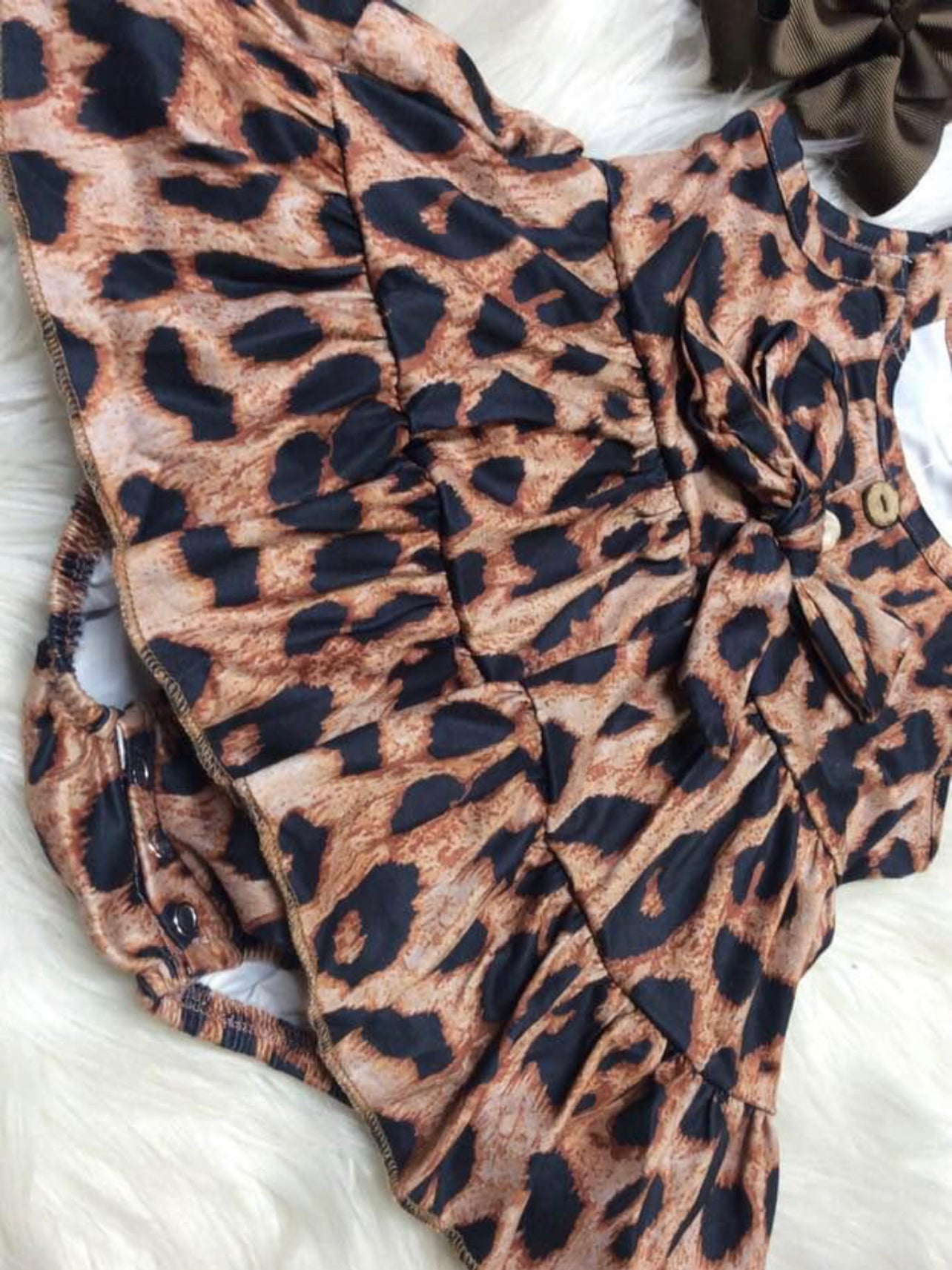 Leopard Dress Romper