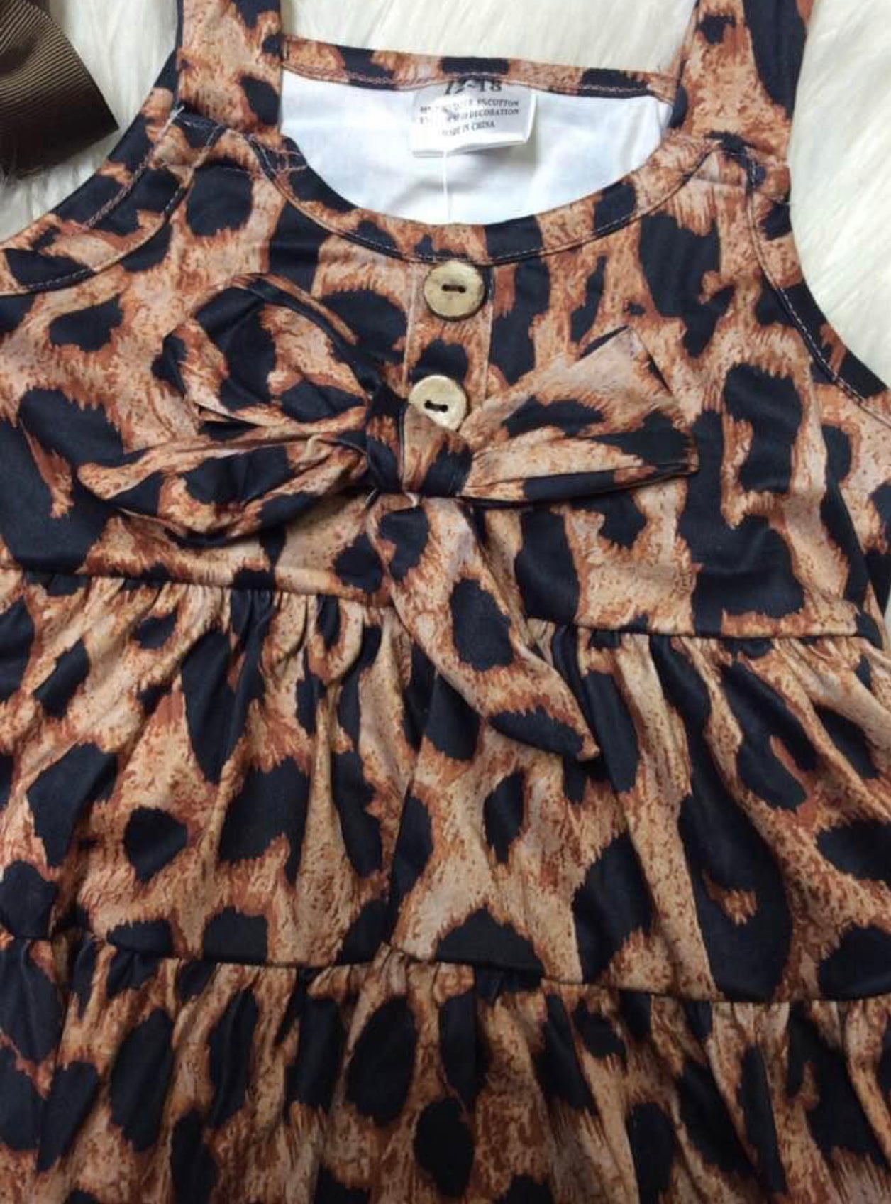 Leopard Dress Romper