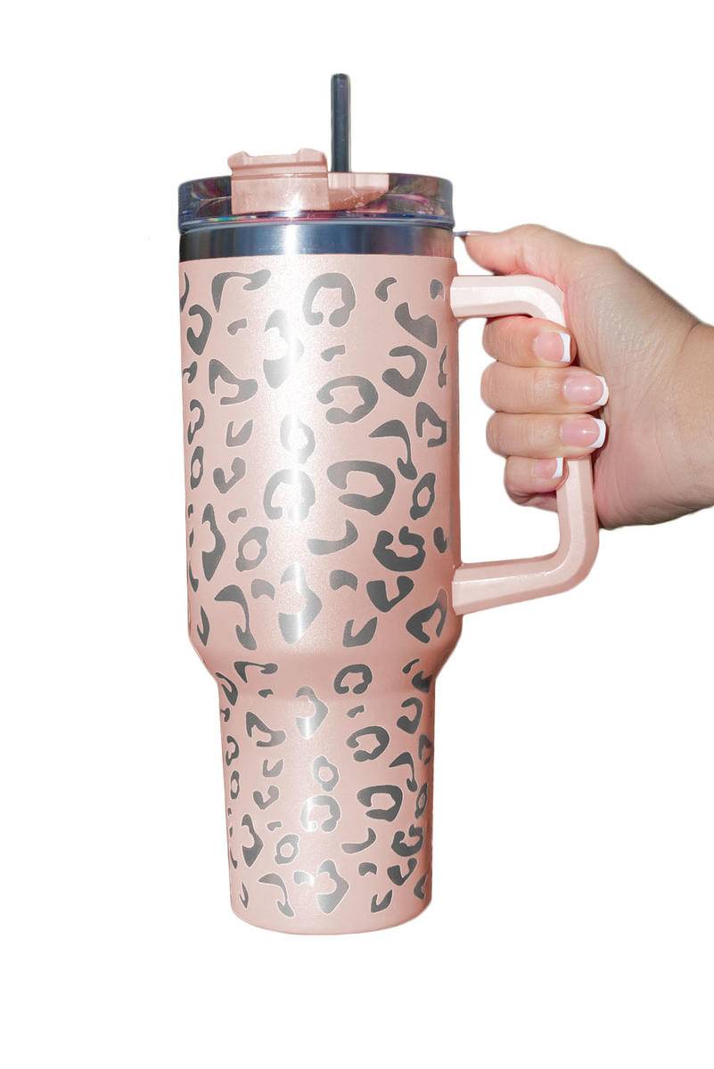 40Oz Leopard Spotted 304 Stainless Double Insulated Tumbler