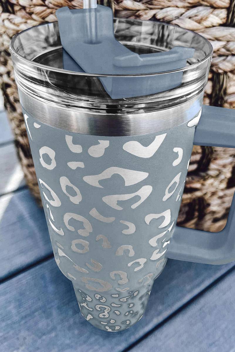 40Oz Leopard Spotted 304 Stainless Double Insulated Tumbler