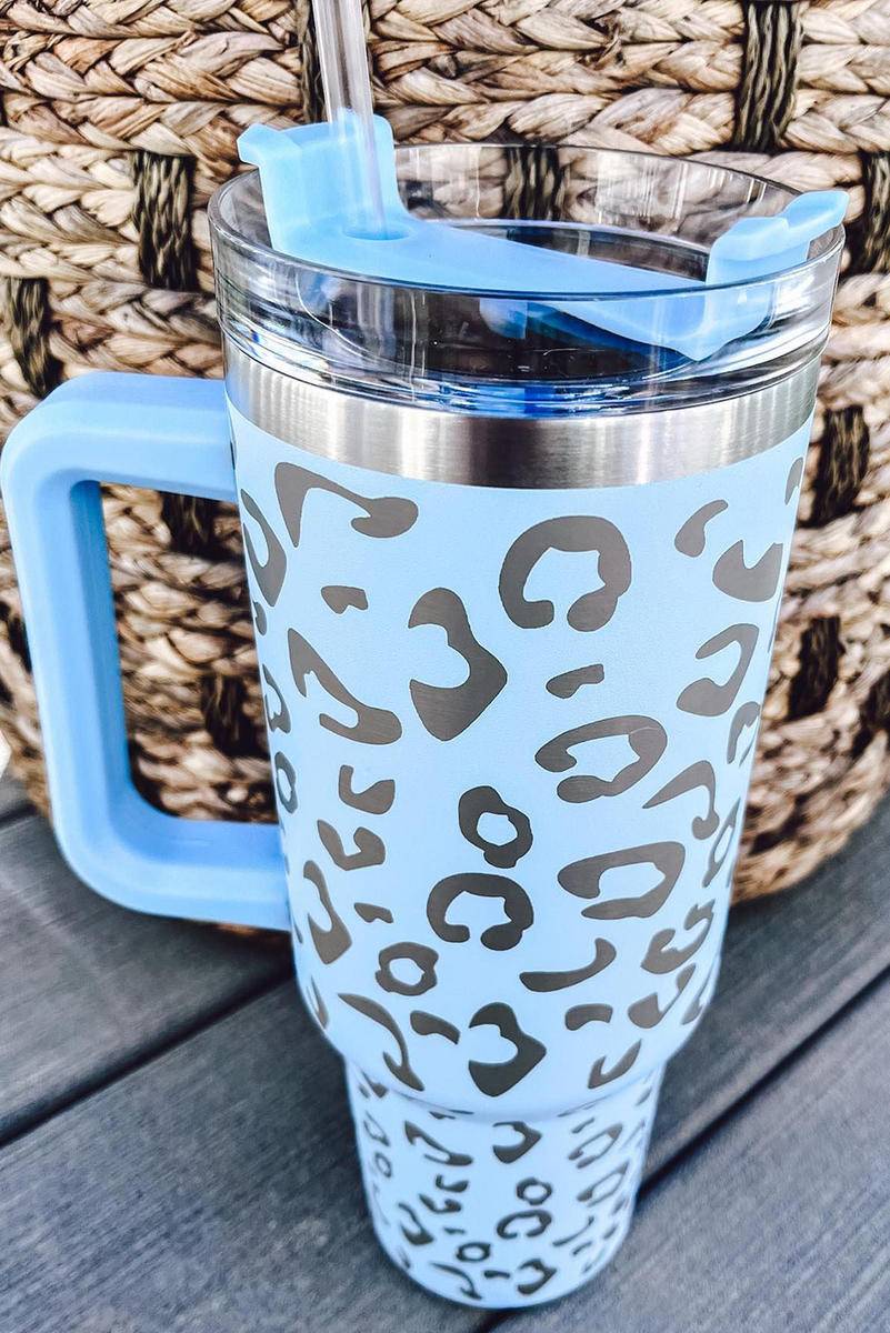 40Oz Leopard Spotted 304 Stainless Double Insulated Tumbler