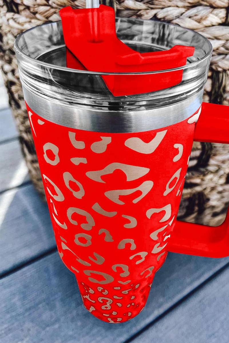 40Oz Leopard Spotted 304 Stainless Double Insulated Tumbler