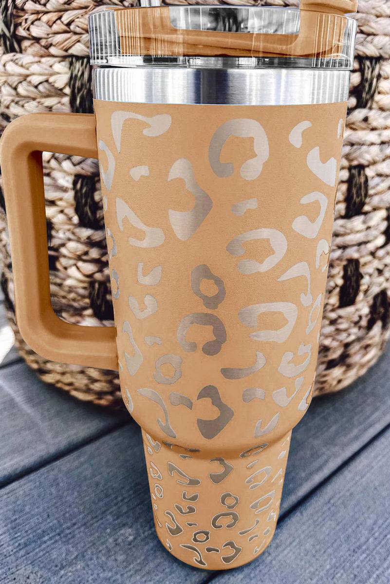 40Oz Leopard Spotted 304 Stainless Double Insulated Tumbler