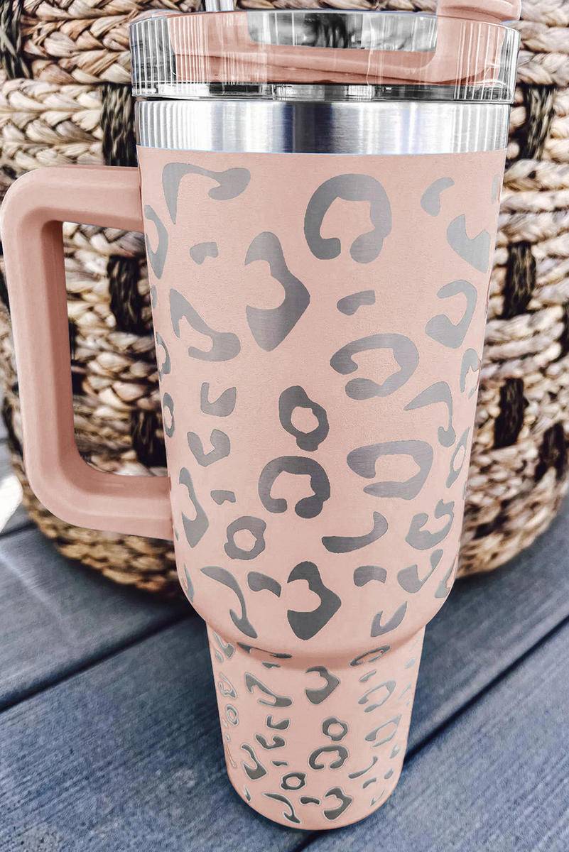 40Oz Leopard Spotted 304 Stainless Double Insulated Tumbler