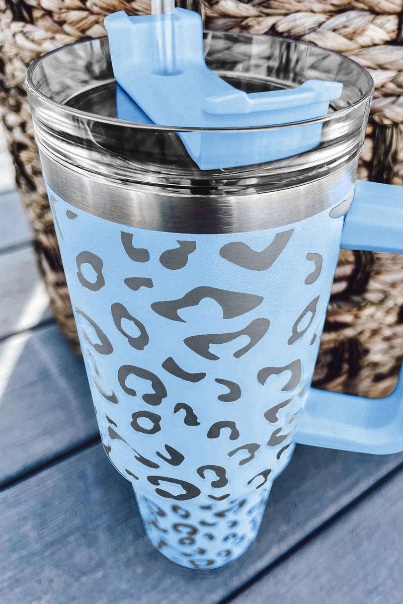 40Oz Leopard Spotted 304 Stainless Double Insulated Tumbler