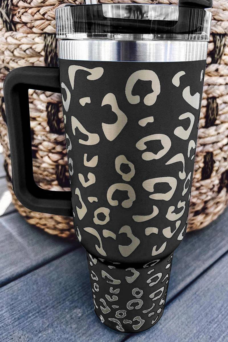 40Oz Leopard Spotted 304 Stainless Double Insulated Tumbler