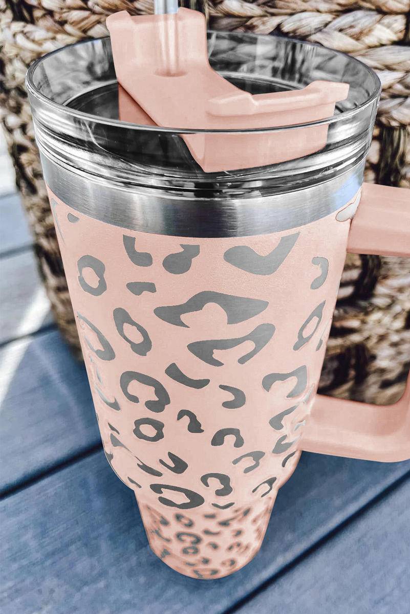 40Oz Leopard Spotted 304 Stainless Double Insulated Tumbler