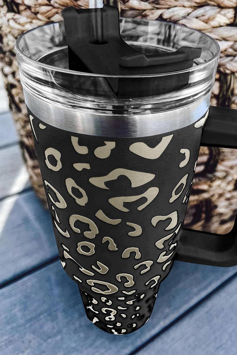 40Oz Leopard Spotted 304 Stainless Double Insulated Tumbler