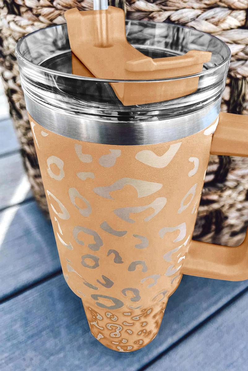 40Oz Leopard Spotted 304 Stainless Double Insulated Tumbler