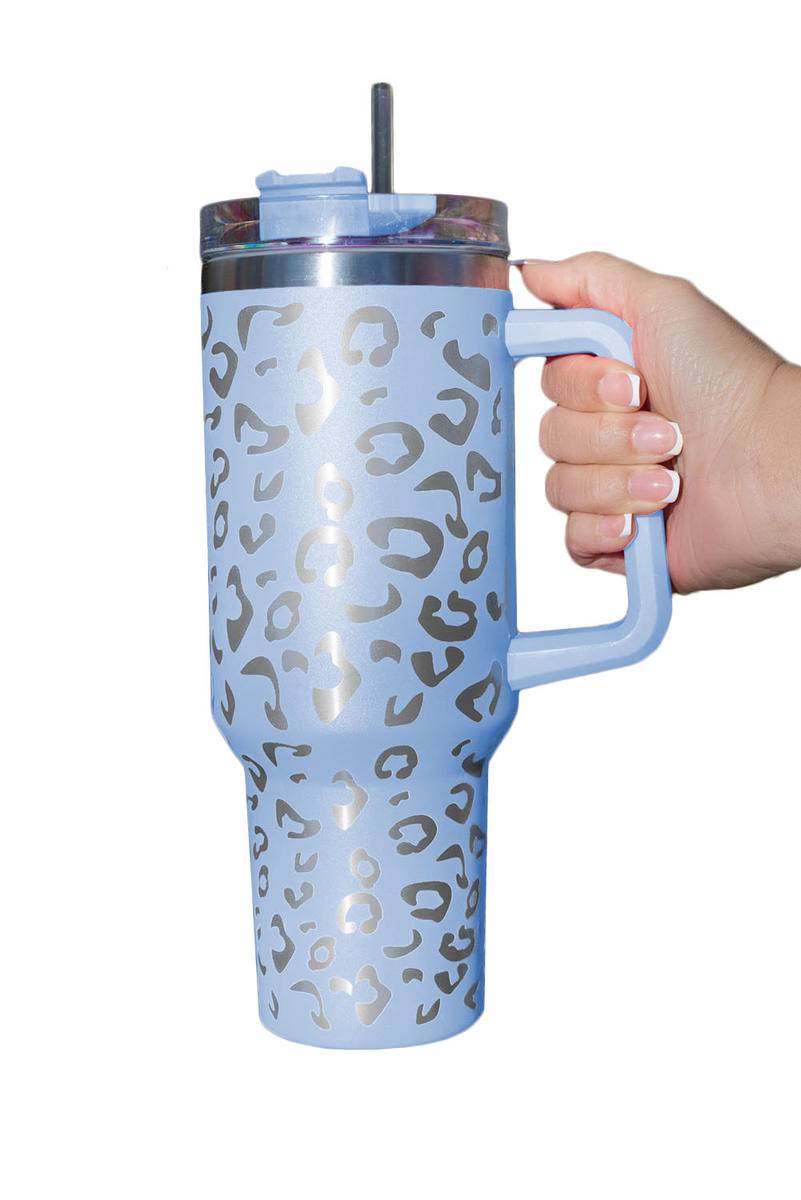 40Oz Leopard Spotted 304 Stainless Double Insulated Tumbler